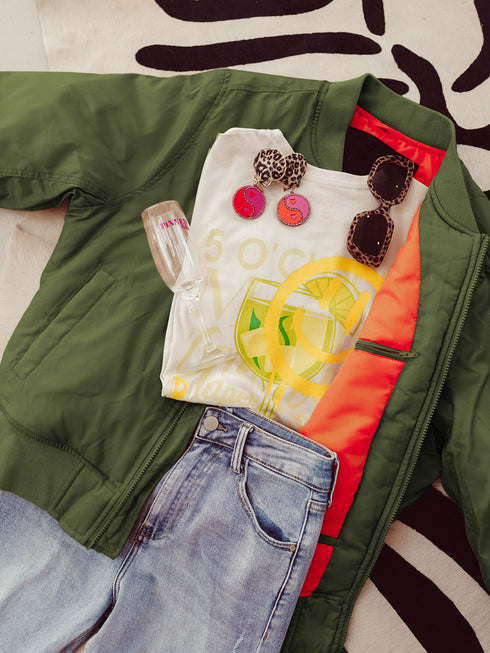 Unisex Bomber Jacket Basic